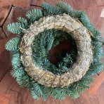 Vianočný veniec (Abies Nobilis) ⌀ 20 cm, veľkosť XS